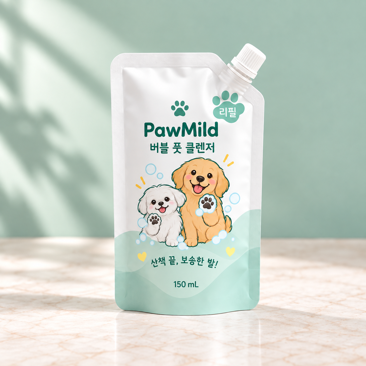 포마일드 150 mL 리필 파우치 단품
